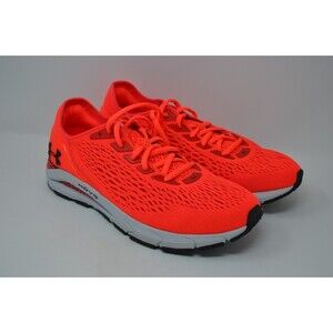 Under Armour UA Hovr Sonic 3 3022586-601 Running Shoes Men 8 Red Orange Sneakers